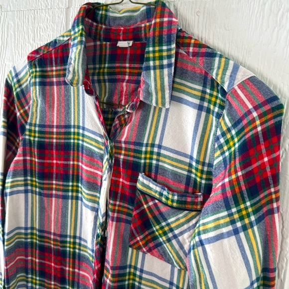 aerie Tops - Aerie winter holiday flannel size medium